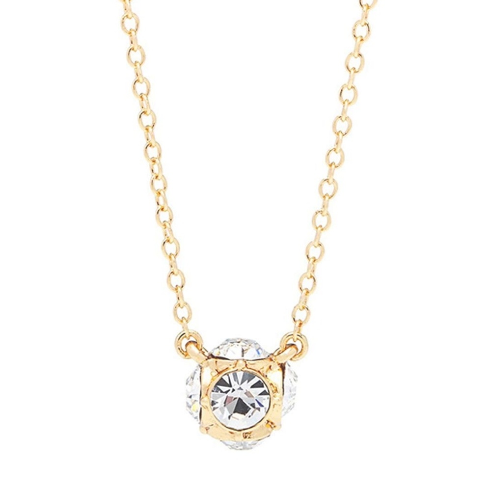 NEW Kate Spade Lady Marmalade Gold Mini Pendant